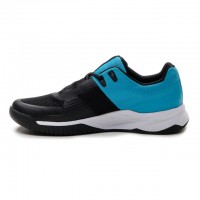 Lotto Superrapida 600 Baskets Noir Turquoise  Offre - Pas cher