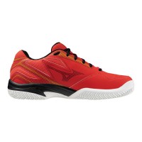 Zapatillas Mizuno Break Shot 4 CC Rojo Blanco Negro  Oferta + Barato