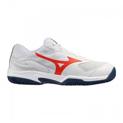 Mizuno Break Shot 5 Clay White Sneakers