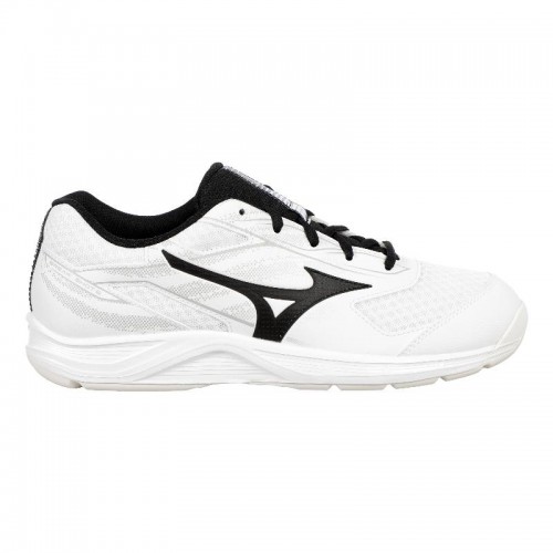 Mizuno Break Shot 5 Clay White Black Sneakers