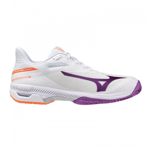 Mizuno Wave Exceed Court Clay White Women''''s Sneakers