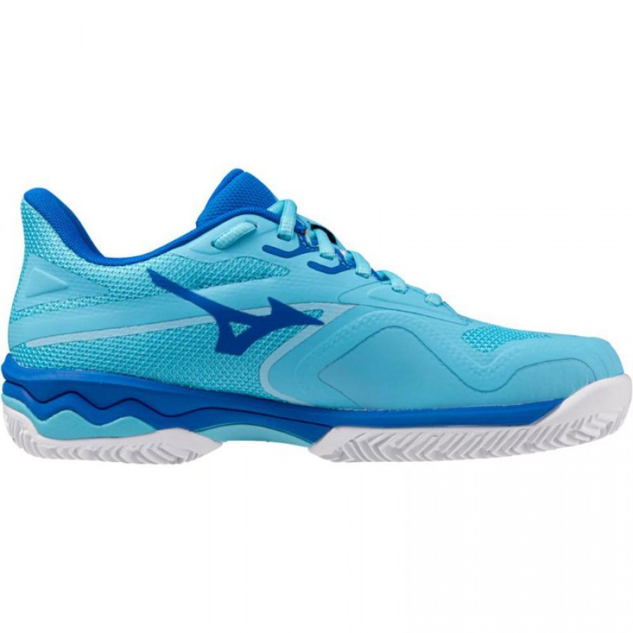 Mizuno Wave Exceed Light 2 Clay Azul Branco Tênis Feminino  Oferta + Barato