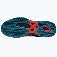 Mizuno Wave Exceed Light 2 Padel Noir Bleu Rouge Sneakers  Offre - Pas cher
