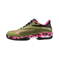 Sneakers Mizuno Wave Exceed Light 2 Verde Fucsia Donna  Offerta + Economico