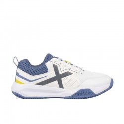 Munich Focus 04 White Blue Sneakers
