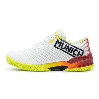 Munich Padx 57 Blanc Rouge Jaune Baskets