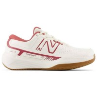 Zapatillas New Balance 696V5 Blanco Rosa Mujer  Oferta + Barato