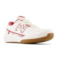 Zapatillas New Balance 696V5 Blanco Rosa Mujer  Oferta + Barato