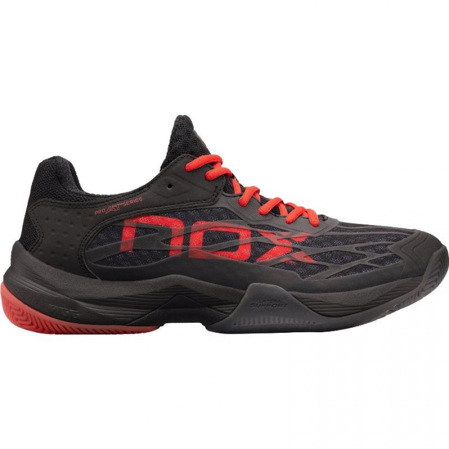 Tênis Nox At10 Lux Preto Vermelho  Oferta + Barato