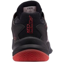 Tênis Nox At10 Lux Preto Vermelho  Oferta + Barato