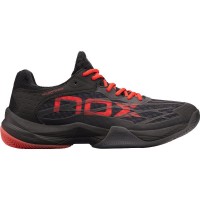 Tênis Nox At10 Lux Preto Vermelho  Oferta + Barato