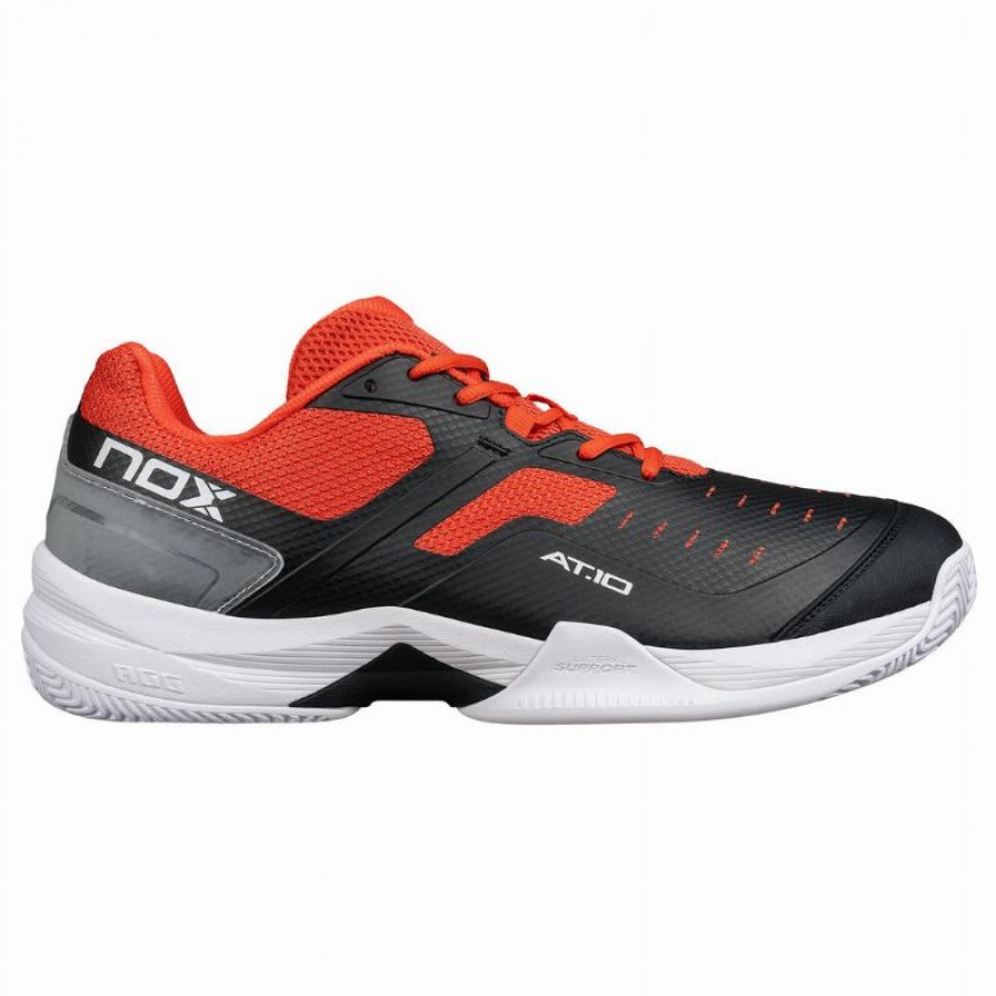 Baskets Nox AT10 Pro Noir Rouge  Offre - Pas cher