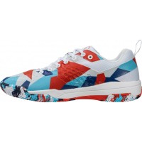 Zapatillas Salming Rebel Camo Blanco Rojo Azul  Oferta + Barato