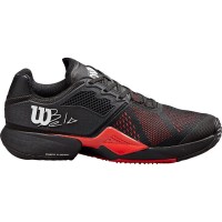 Chaussures Wilson Bela Tour Noir Rouge  Offre - Pas cher