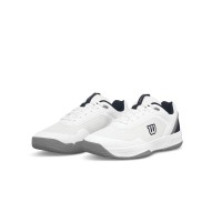 Zapatillas Wilson Courtglide Blanco Azul Marino Gris