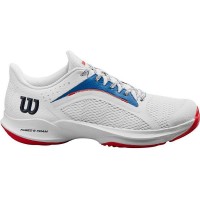 Wilson Hurakn 2.0 White Blue Red Shoes  Offer + Cheap