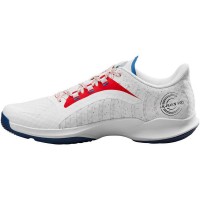 Zapatillas Wilson Hurakn Pro Blanco Rojo Azul  Oferta + Barato