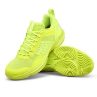 Baskets Femme Wilson Hurakn Pro V2 Jaune Fluo Blanc  Offre - Pas cher