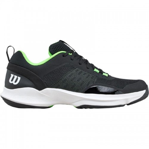 Wilson Hurakn Pro V2 Black White Green Sneakers