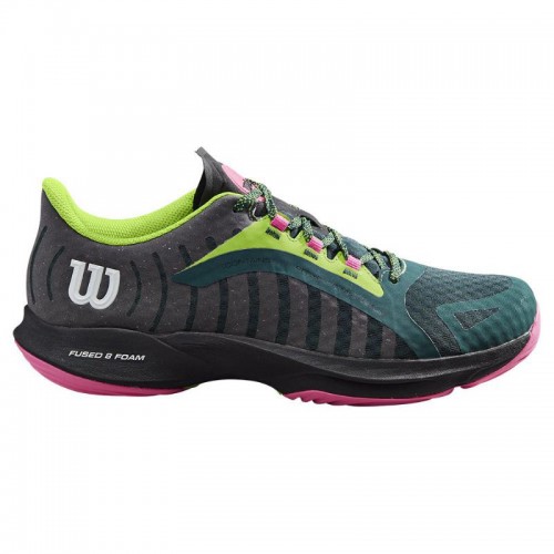 Wilson Hurakn Pro Green Black Sneakers Women