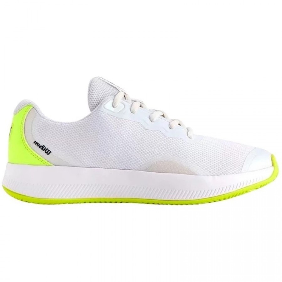 Zapatillas Wilson Intrigue Lite OZ Blanco Amarillo Mujer  Oferta + Barato