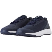 Wilson Intrigue Pro CLAY Bleu Marine Blanc Baskets Femme  Offre - Pas cher