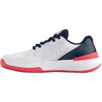 Baskets Femme Wilson Intrigue Pro TERRE BATTUE Blanc Bleu Marine  Offre - Pas cher