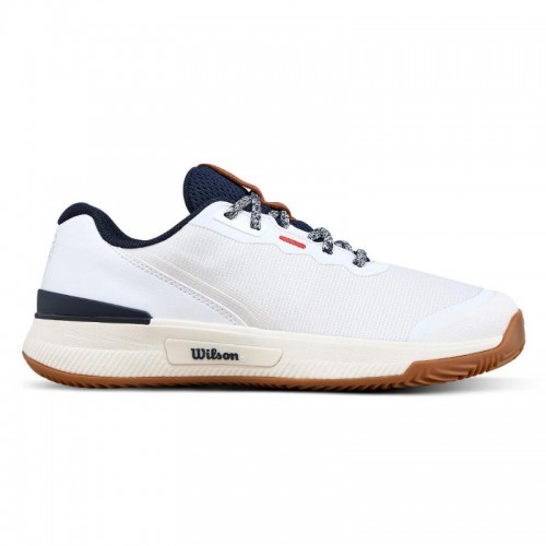 Baskets Wilson Intrigue Pro Clay Clay White Bleu foncé