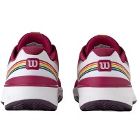 Tênis Wilson Intrigue Pro Clay Roxo Branco para Mulheres  Oferta + Barato
