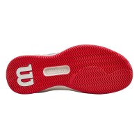 Zapatillas Wilson Intrigue Pro Tofu Rojo Mujer  Oferta + Barato