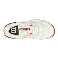 Zapatillas Wilson Intrigue Pro Tofu Rojo Mujer  Oferta + Barato