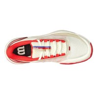 Zapatillas Wilson Intrigue Tour Tofu Rojo Mujer  Oferta + Barato