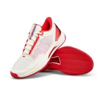Zapatillas Wilson Intrigue Tour Tofu Rojo Mujer  Oferta + Barato