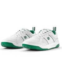 Tênis Wilson Pickleball Pro Branco Verde  Oferta + Barato