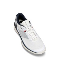 Zapatillas Wilson Rush Lite 5 Clay Blanco Azul Marino
