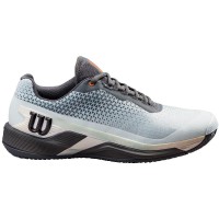 Wilson Rush Pro 4.0 Shift Clay Shoes Marfim Azul Laranja  Oferta + Barato