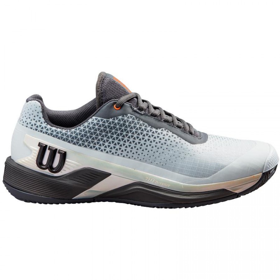 Wilson Rush Pro 4.0 Shift Clay Shoes Marfim Azul Laranja  Oferta + Barato