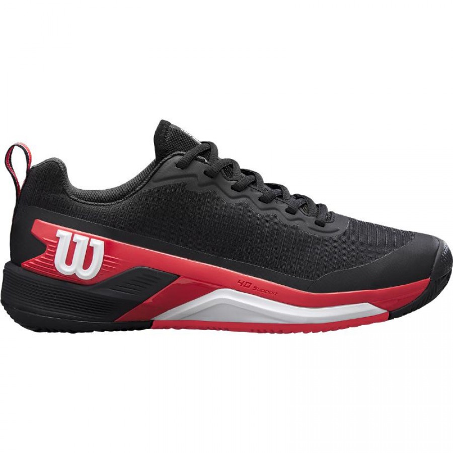Wilson Rush Pro 4.5 Terre battue Noir Rouge Blanc Baskets  Offre - Pas cher