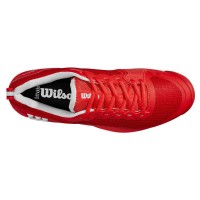 Wilson Rush Pro 4.5 Clay Red White Sneakers  Offer + Cheap