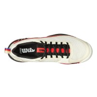 Zapatillas Wilson Rush Pro 4.5 Tofu Rojo  Oferta + Barato