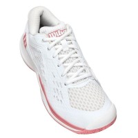 Zapatillas Wilson Rush Pro Ace Blanco Rosa Junior