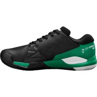 Wilson Rush Pro Ace Clay Black Green White Sneakers  Offer + Cheap