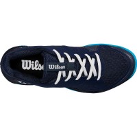 Wilson Rush Pro L Navy Blue White Junior Sneakers  Offer + Cheap