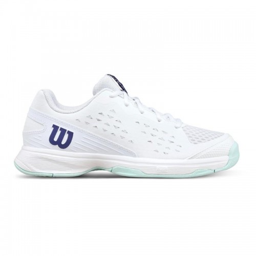 Baskets Wilson Rush Pro L White Aquamarine Junior