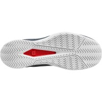 Wilson Rush Pro Lite Sapatilhas Azul Pérola Vermelho Branco  Oferta + Barato