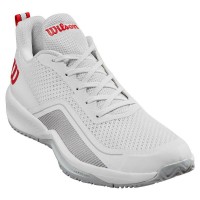 Chaussures Wilson Rush Pro Lite White Pearl Blue  Offre - Pas cher