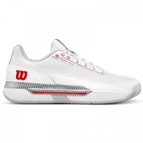 Wilson Rush Tour 5 CTC White Red Sneakers